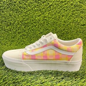 Vans Old Skool Stackform Pastel Picnic Shoe Size 7